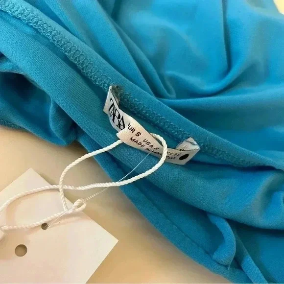 💕Zara draped bodysuit S NWT - Picture 7 of 11